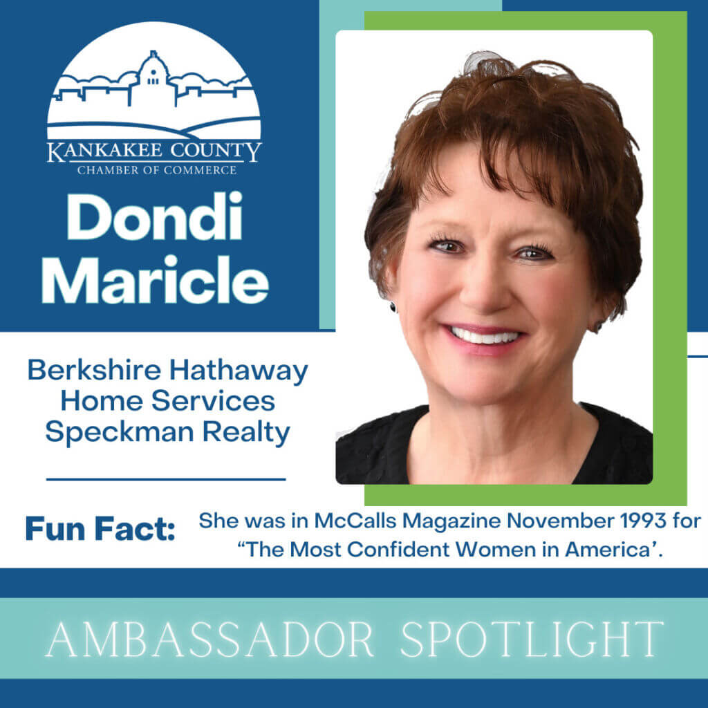 Ambassador Spotlight: Dondi Maricle - Kankakee County Chamber of Commerce